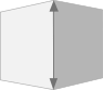 illustration showing the area to take the length measurment from