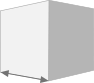 illustration showing the area to take the length measurment from