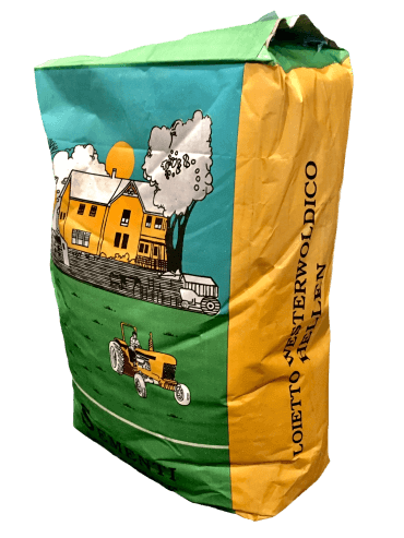 An valve pack paper bag.